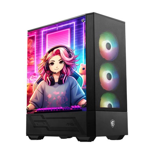 Kit Décoration Electrostatique Boitier PC MSI MAG FORCE Gameuse