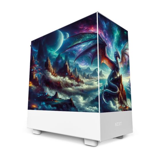 Kit Décoration Electrostatique Boitier PC NZXY H5 Elite Dragon