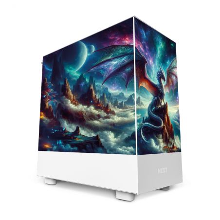 Kit Décoration Electrostatique Boitier PC NZXY H5 Elite Dragon