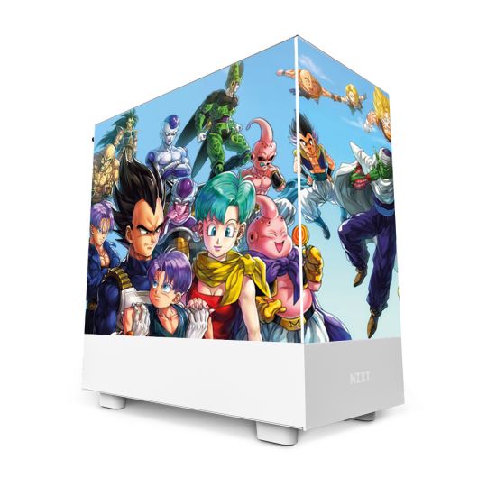 Kit Décoration Electrostatique Boitier PC NZXY H5 Elite Dragon Ball Mythique