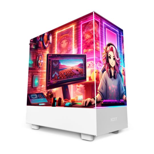 Kit Décoration Electrostatique Boitier PC NZXY H5 Elite Gameuse
