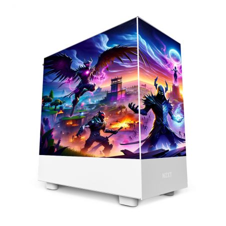 Kit Décoration Electrostatique Boitier PC NZXY H5 Elite Inspiration Fortnite