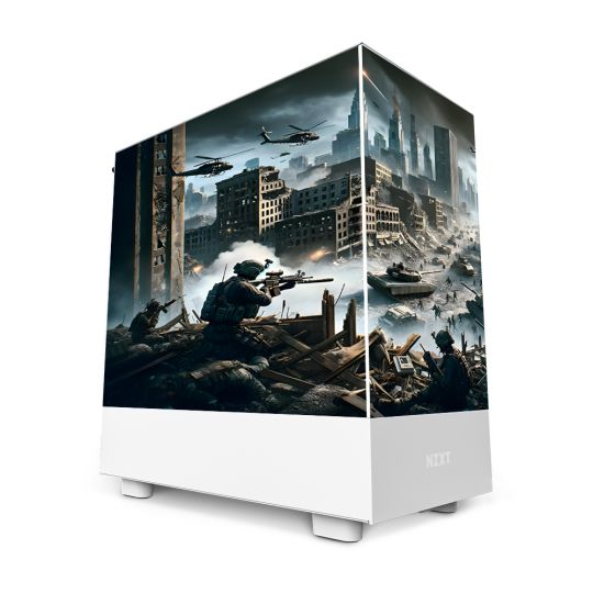 Kit Décoration Electrostatique Boitier PC NZXY H5 Elite Inspiration Warzone