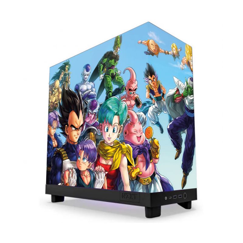 Kit Décoration Electrostatique Boitier PC NZXY H6 Flow Dragon Ball Mythique
