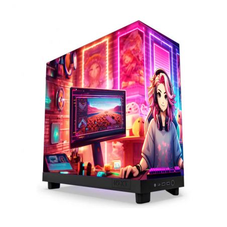 Kit Décoration Electrostatique Boitier PC NZXY H6 Flow Gameuse