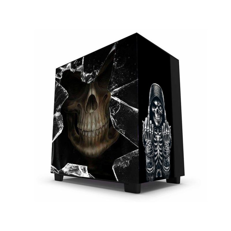 Kit Décoration Electrostatique Boitier PC NZXY H9 Flow Dark