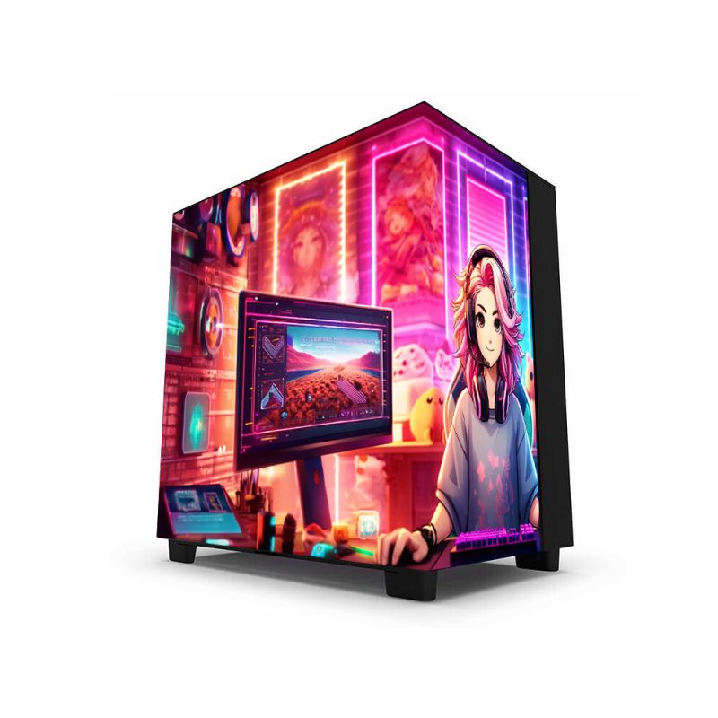Kit Décoration Electrostatique Boitier PC NZXY H9 Flow Gameuse