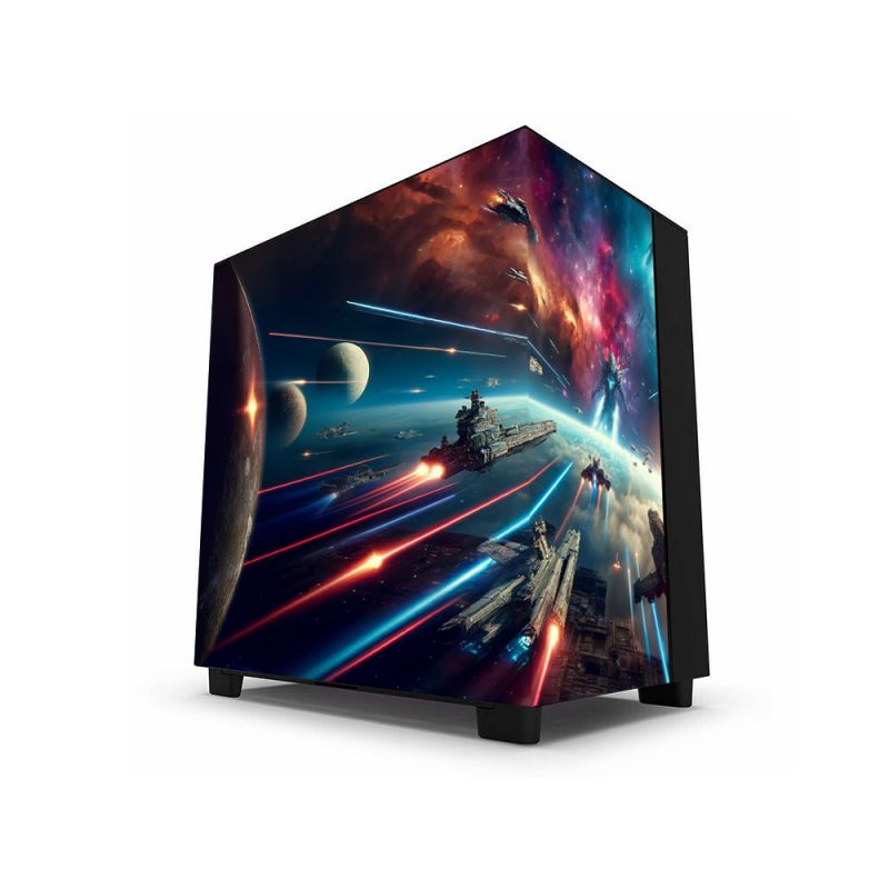 Kit Décoration Electrostatique Boitier PC NZXY H9 Flow Inspiration Guerre des etoiles