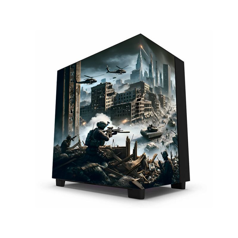 Kit Décoration Electrostatique Boitier PC NZXY H9 Flow Inspiration Warzone