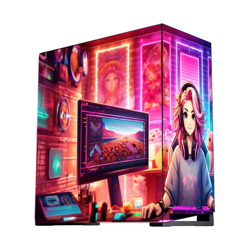 Kit Décoration Electrostatique Boitier PC Phanteks NV5 Gameuse