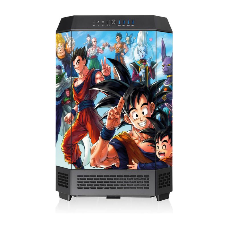 Kit Décoration Electrostatique Boitier PC Thermaltake The Tower 300 Dragon Ball Mythique