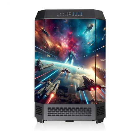 Kit Décoration Electrostatique Boitier PC Thermaltake The Tower 300 Inspiration Guerre des etoiles