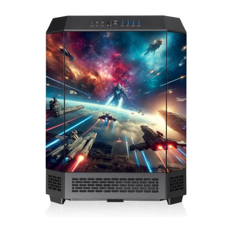 Kit Décoration Electrostatique Boitier PC Thermaltake The Tower 600 MID Inspiration Guerre des etoiles