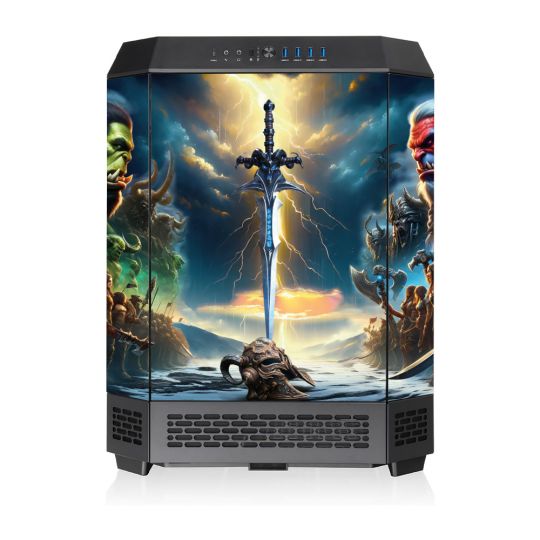 Kit Décoration Electrostatique Boitier PC Thermaltake The Tower 600 MID Inspiration Warcraft