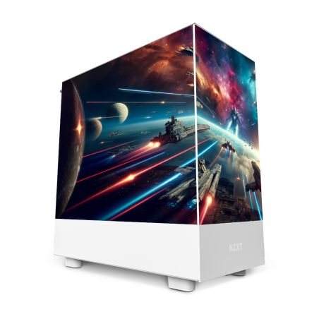Kit Décoration Electrostatique Boitier PC NZXY H5 Elite Inspiration Guerre des etoiles