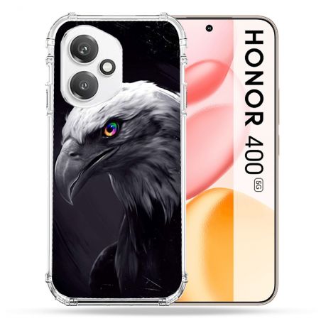 Coque Renforcée Pour Honor 400 5G Animal Aigle Royal Noir