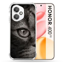 Coque Renforcée Pour Honor 400 5G Animal Chat Gris