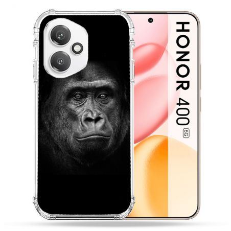 Coque Renforcée Pour Honor 400 5G Animal Gorille Noir
