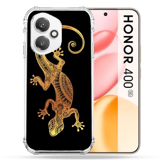 Coque Renforcée Pour Honor 400 5G Animal Lezard Noir