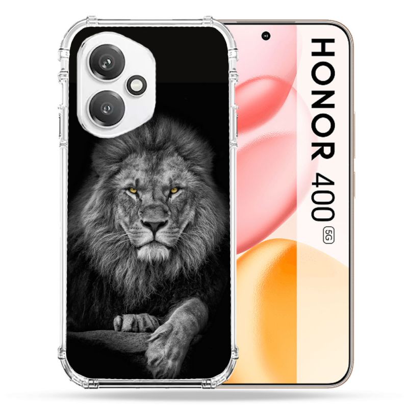 Coque Renforcée Pour Honor 400 5G Animal Lion Majestueux