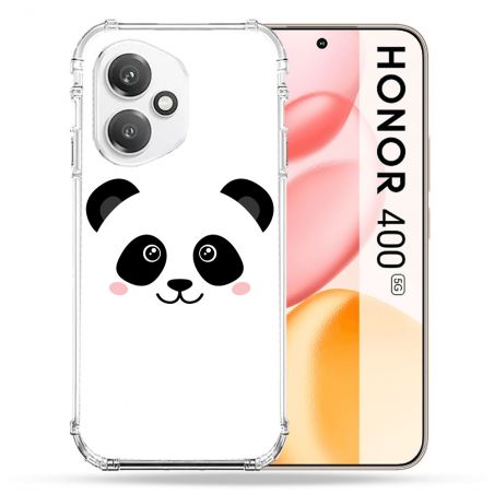 Coque Renforcée Pour Honor 400 5G Animal Panda Blanc