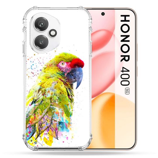 Coque Renforcée Pour Honor 400 5G Animal Perroquet Jaune