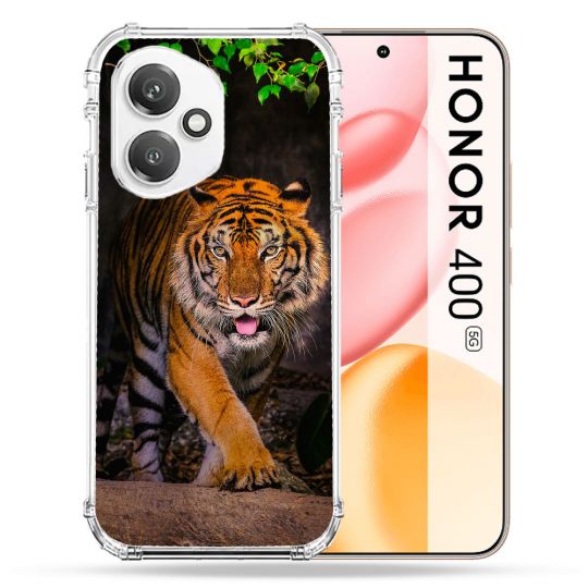 Coque Renforcée Pour Honor 400 5G Animal Tigre Jungle