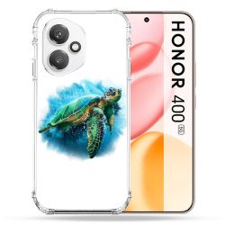 Coque Renforcée Pour Honor 400 5G Animal Tortue Blanche multicolore