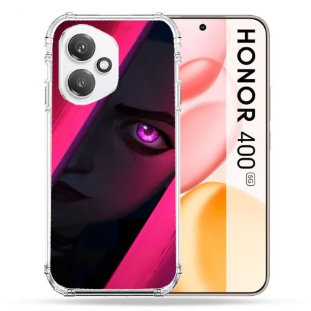 Coque Renforcée Pour Honor 400 5G Arcane Jinx Rose
