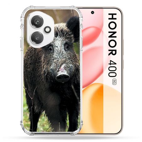 Coque Renforcée Pour Honor 400 5G Chasse Sanglier bois