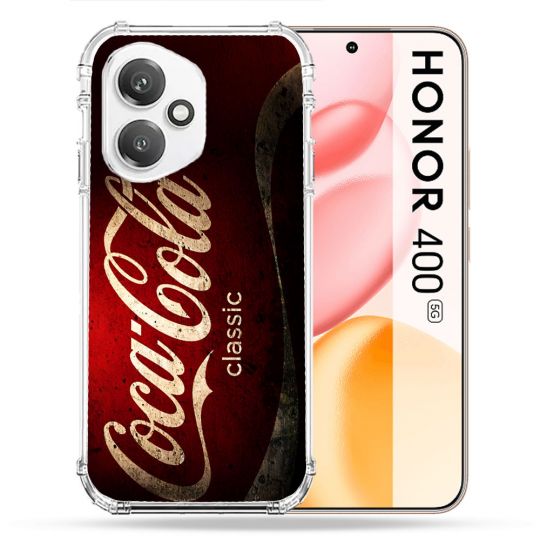 Coque Renforcée Pour Honor 400 5G Coca Cola Classique