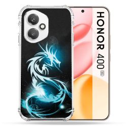 Coque Renforcée Pour Honor 400 5G Fantastique Dragon Bleu