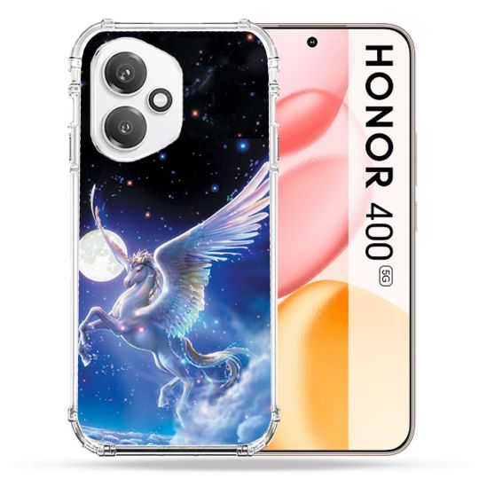 Coque Renforcée Pour Honor 400 5G Fantastique Licorne Céleste