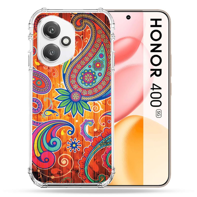 Coque Renforcée Pour Honor 400 5G Fleur Psychedelic