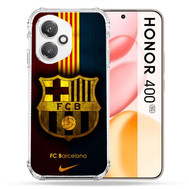 Coque Renforcée Pour Honor 400 5G Foot FC Barcelone Vintage