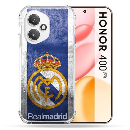 Coque Renforcée Pour Honor 400 5G Foot Real Madrid