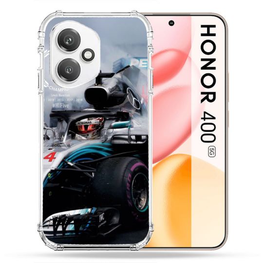 Coque Renforcée Pour Honor 400 5G Formule 1 F1 Mercedes Petronas