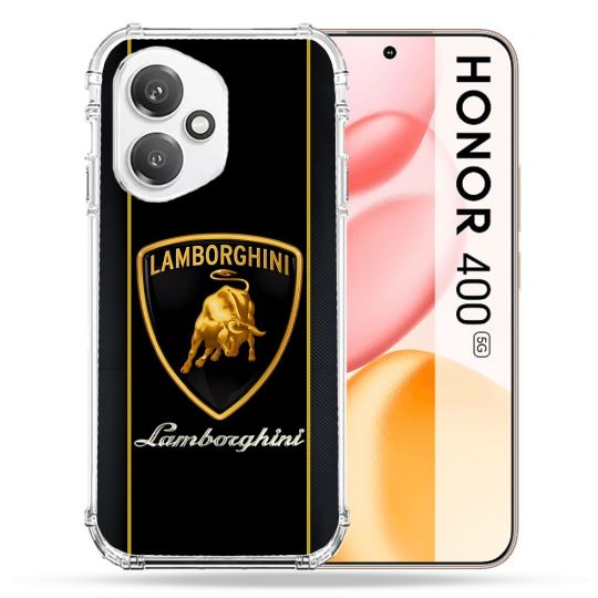 Coque Renforcée Pour Honor 400 5G Lamborghini Carbone