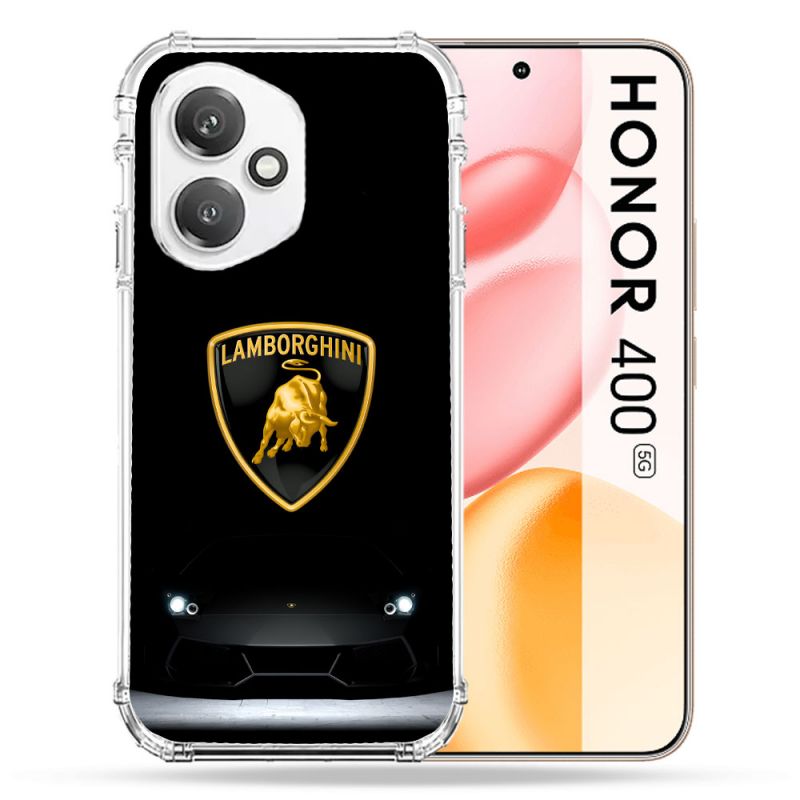 Coque Renforcée Pour Honor 400 5G Lamborghini Noir