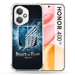 Coque Renforcée Pour Honor 400 5G Manga Attaque Titans Noir