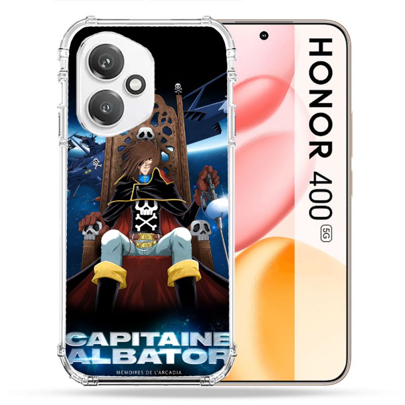 Coque Renforcée Pour Honor 400 5G Manga Capitaine Albator