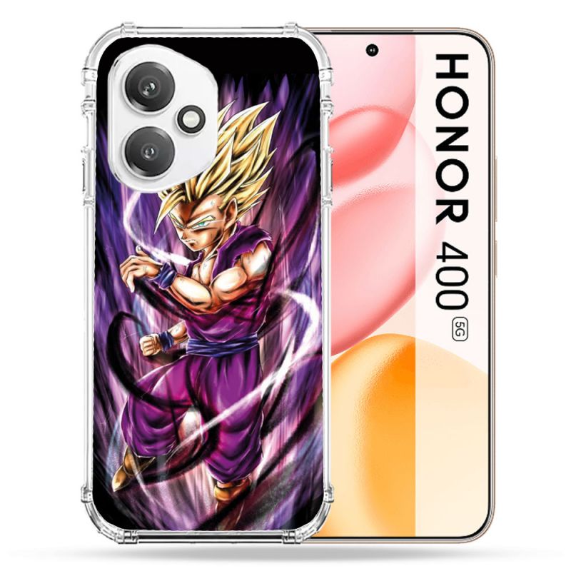 Coque Renforcée Pour Honor 400 5G Manga Dragon Ball Sangohan Violet