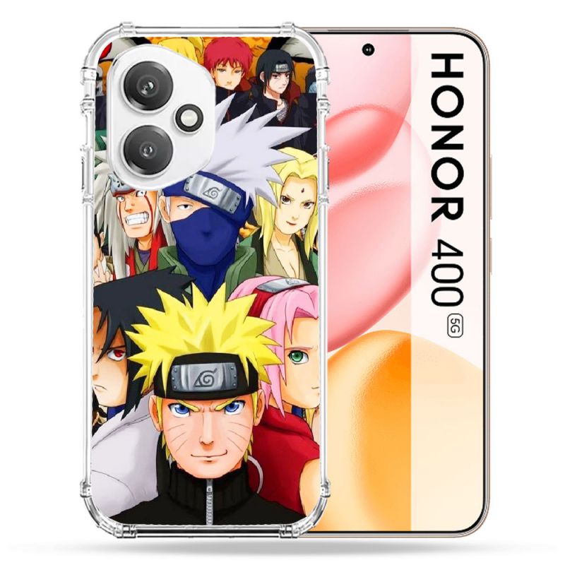 Coque Renforcée Pour Honor 400 5G Manga Naruto Team