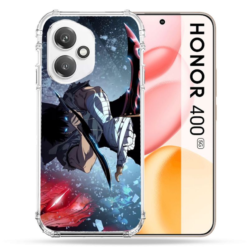 Coque Renforcée Pour Honor 400 5G Manga Solo Leveling Sung Epee