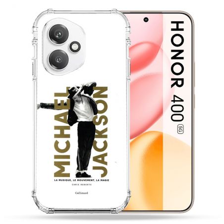 Coque Renforcée Pour Honor 400 5G Michael Jackson Blanc