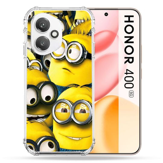 Coque Renforcée Pour Honor 400 5G Minions Groupe