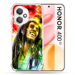 Coque Renforcée Pour Honor 400 5G Musique Bob Marley Color