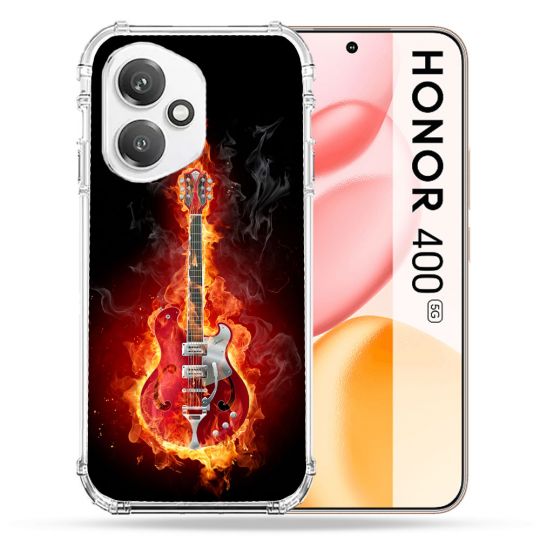 Coque Renforcée Pour Honor 400 5G Musique Guitare Electrique