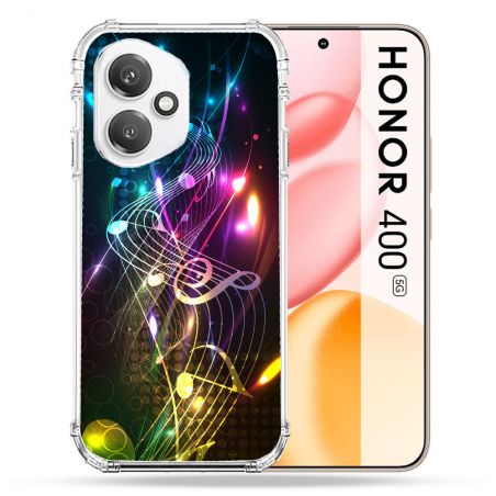 Coque Renforcée Pour Honor 400 5G Musique Partition Multicolore