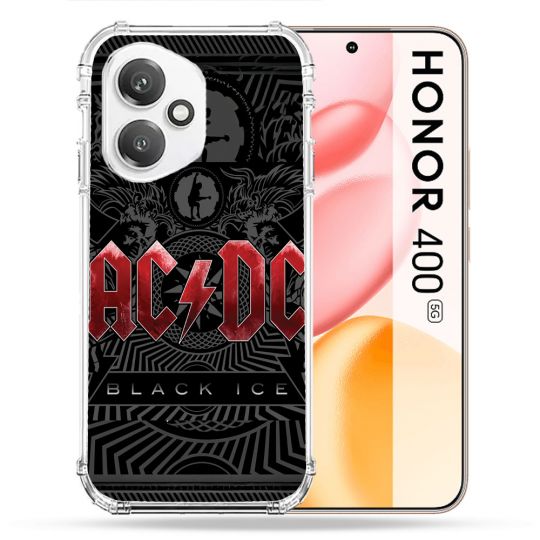 Coque Renforcée Pour Honor 400 5G Musique Rock ACDC Rouge